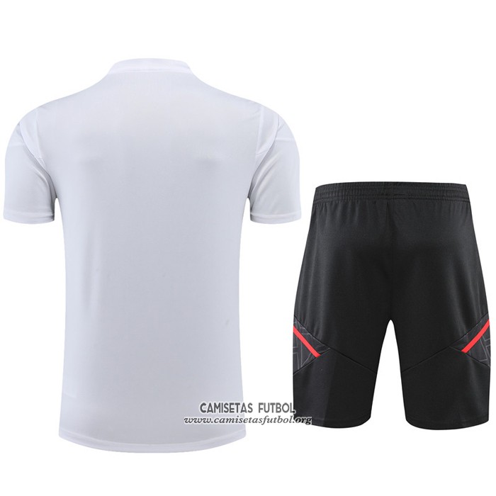 Chandal del Bayern Munich Manga Corta 2022/2023 Blanco - Pantalon Corto